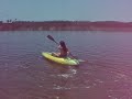 riding a kayake for the FIRST TIME
