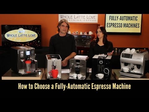 How To Choose a Fully Automatic Espresso Machine – Countertop Cafe