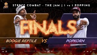 Boogie Reptile vs Mr. Popkorn – STREET COMBAT POPPING 1 VS 1 FINAL