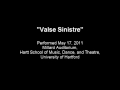 Valse Sinistre (original composition, live performance)