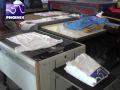 Camisetas: Serigrafia y doblar camisetas.