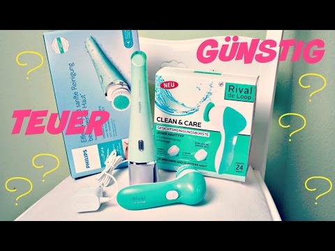 TEUER vs. GÜNSTIG | Philips VisaPure vs. RdL Gesichtsreinigungsbürste | Erdbeerliese