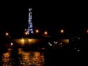 Eiffel tower seen from the river
