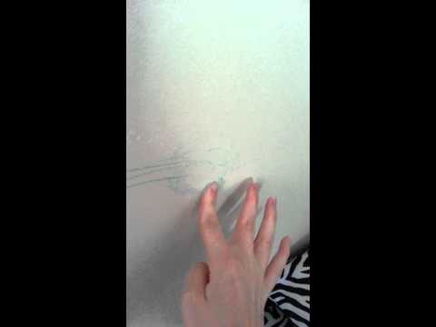 how to remove crayon from walls
