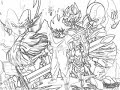 Auto draw: how to draw goku (dragonball-z)