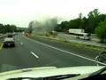 car on fire