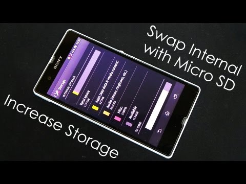 Sony Xperia Z - Install Games and Apps to SD Card (Swap Internal with Micro Sd) - Cursed4Eva.com