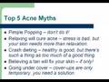 How To Get Rid Of Pimples - Popping The Myths