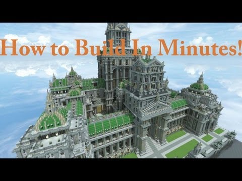 how to make a castle in minecraft p