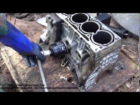 how to change oil vw polo