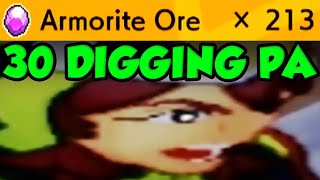 HOW MANY WATTS FROM DIGGING PA! 210 Armorite Ore Spent On 30 Digging Pa Runs (Millions of Watts) by Verlisify