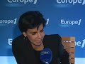 rachida dati �tait linvit�e deurope 1 au micro de marc-olivier fogiel lundi. 