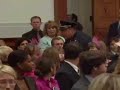 Protester Confronts Condoleezza Rice Protester Confronts Condoleezza Rice