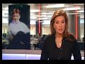 Sacha de boer oefent voor het NOS journaal
