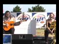 freedom (woody lissauer) at sandy point state park's md seafood and arts festival, performs his political paean 'freedom' with special guest alina lightchaser.