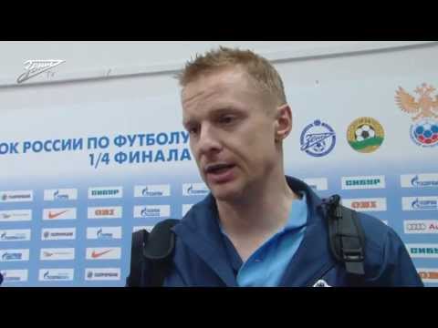 Максим Малафеев - Интервью голкипера сине-бело-голубых, отразившего три пенальти в послематчевой серии в матче 1/4 финала Кубка России «Зенит» — «Кубань».