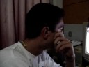Rudy tomando golpe da barriga