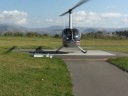 R44離陸