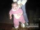 Jenae still learning to walk...getting lots of help.