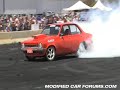 V8 Gemini Burnout Albury Autofest