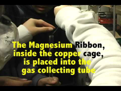 how to react magnesium with hydrochloric acid