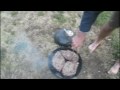 Ribeye Steak on the grill