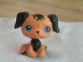 How to make a LPS Golden Retreiver into a Halloween one!