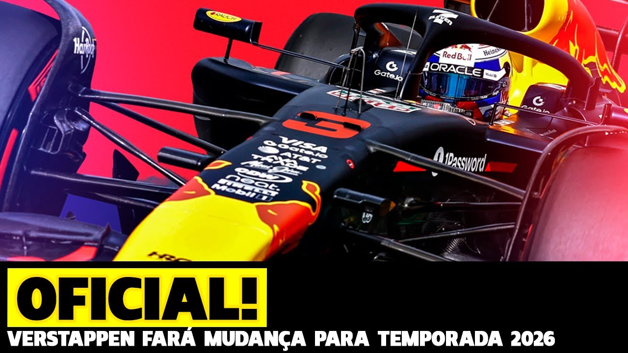 🚨Oficial: Verstappen Confirma Mudança Importante Para Temporada 2026 Da Fórmula 1 | Gp Em Casa