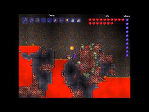 preview-Let\'s Play Terraria! - 008 - The Underground Jungle (part 2/2, Underworld, Blade of Grass) (ctye85)