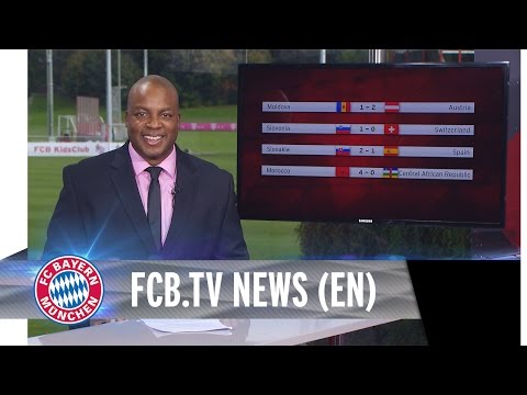 Bayern’s national team players on the road