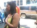loca peleando en sabana grande caracas venezuela