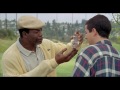 Happy Gilmore Movie Clip - watch all clips j.mp click to subscribe j.mp Happy (Adam Sandler) is approached by Chubbs (Carl Weathers), an ex-pro golfer who thinks Happy has a gift. TM &© Universal (2012) Cast: Adam Sandler, Carl Weathers, Zachary Webb Director: Dennis Dugan MOVIECLIPS YouTube Channel: j.mp Join our Facebook page: j.mp Follow us on Twitter: j.mp Buy Movie: amzn.to Producer: Bernie Brillstein, Warren Carr, Brad Grey, Jack Giarraputo, Robert Simonds, Sandy Wernick Screenwriter: Tim Herlihy, Adam Sandler Film Description: Adam Sandler's second popular starring vehicle after Billy Madison is a goofy lowbrow paean to golf, hockey, and the comic hysterics of its childlike star. In Happy Gilmore, Sandler plays the title character, a raw, determined, but ultimately untalented hockey player who keeps trying out for the pros. When Happy discovers his grandmother (Frances Bay) will lose her home if she doesn't fork over 270000 dollars to the IRS, he tries to figure out how he can possibly scrounge up the cash. An idea strikes during a game of one-upmanship with a couple furniture movers stripping his grandmother's home: On his first-ever swing, he drives a golf ball farther than the movers have ever seen. Before long, he has transplanted the foul-mouthed, aggressive persona of the hockey rink to the links, winning an amateur tourney that earns him a spot on the pro tour. Throttling everyone from a helpless caddy to game show host Bob Barker during the course of his <b>...</b>