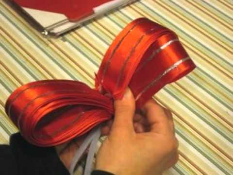 how to make xmas bows