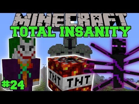 Minecraft: Total Insanity Modded Survival - BOSSES EVERYWHERE! - EP24 EPS5 - Insane Mods Survival