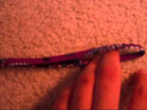 My Vera Bradley Luggage Tag and Kiss and MakeUp Case Review...wmv