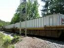 CSX Q142 passing Q540 @ C.P. Moon in Kennesaw
