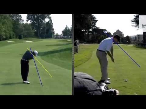 Shoulder plane golf swing characteristics by Craig Hanson Golf Instructor