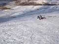 Valerie Sledding 2