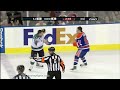 scott nichol vs mike comrie from the san jose sharks at edmonton oilers game on mar 21, 2010. via www.hockeyfights.com