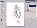 Deleting the white from a drawing