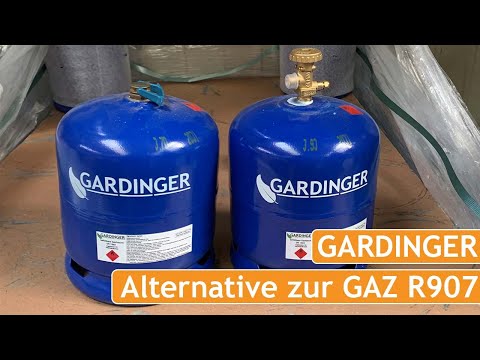 GARDINGER 2,5l Campinggasflasche für VW California, Marco Polo | Alternative zur Campinggaz GAZ R907