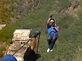 Zipping at Neemrana Fort, Rajasthan