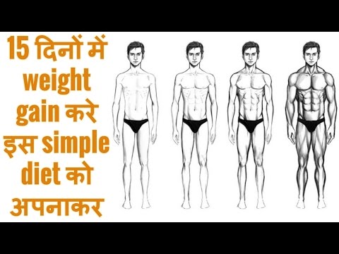 Full day Diet Plan to GAIN WEIGHT for Beginners! bodybuilding tips hindi