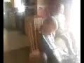 toddler rocks out, and off