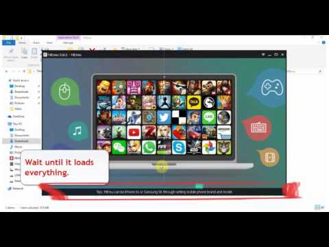 How to install and use the MEmu PC Emulator