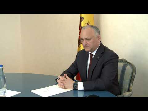 Igor Dodon a convocat o ședință cu președinții comisiilor de profil din cadrul Consiliului Societății Civile 