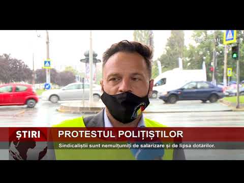 Nou protest al poliţiştilor