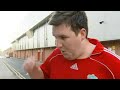 Liverpool fan impersonating Gerrard, Carragher, Owen and Rafa