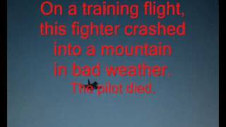 อาลัย F-16 ไทยชนภูเขา