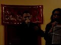 SaReGaMa NRI audition semifinalist Vivek Arya(from California) was in New York for auditions and visited The Karaoke Club Mar meeting.He has great voice and all the best to him.Song of ParvarishSong : Masti Bhara Hain SamaMastee bharaa hain samaa, hum tum hain dono yahaaaankhon mein aajaa, dil mein samaa jaa, zoomei jameen aasamaanneelee aankh milaa lo jee, dil mein aaj chhupaa lo jeebaahon mein baahe daalo jee, gir naa jaaye sanbhaalo jeebheegee hawaaon me, ayesee fijaaon mein hosh muze hain kahaapyaar se pyaar sajaaye chal man kee pyaas buzaaye chalpyaar kaa raag sunaaye chal dil kaa saaj bajaaye chalpanchhee bhee gaayenge, sab ko sunaayenge, teree meree daasataa